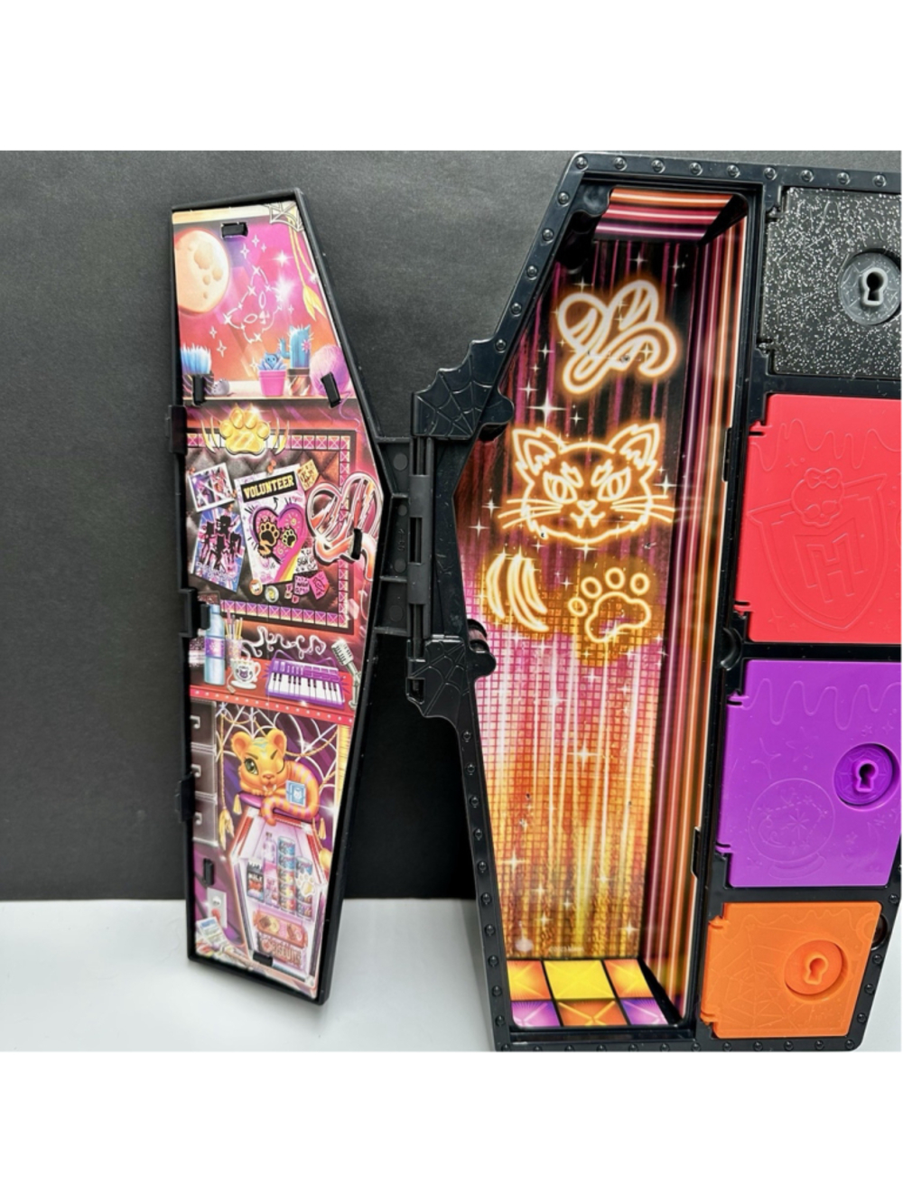 Monster High Skulltimate Secrets Neon Frights Toralei Stripe G3 Accessories - Picture 7 of 10